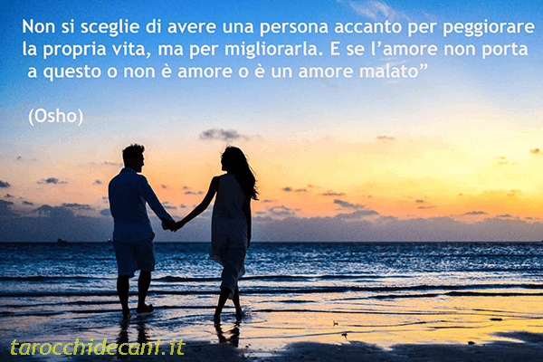 il vero amore migliora ambedue i partner