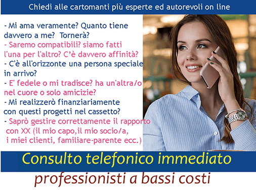 consulto al telefono immediato