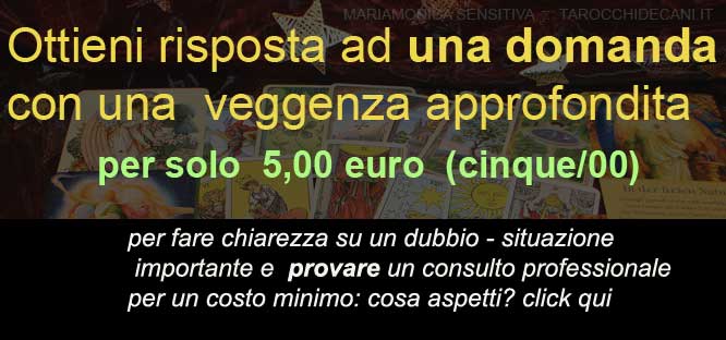 richiedi mini veggenza con una domanda